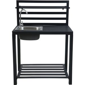 Udekøkken modul med vask 90 x 60 cm