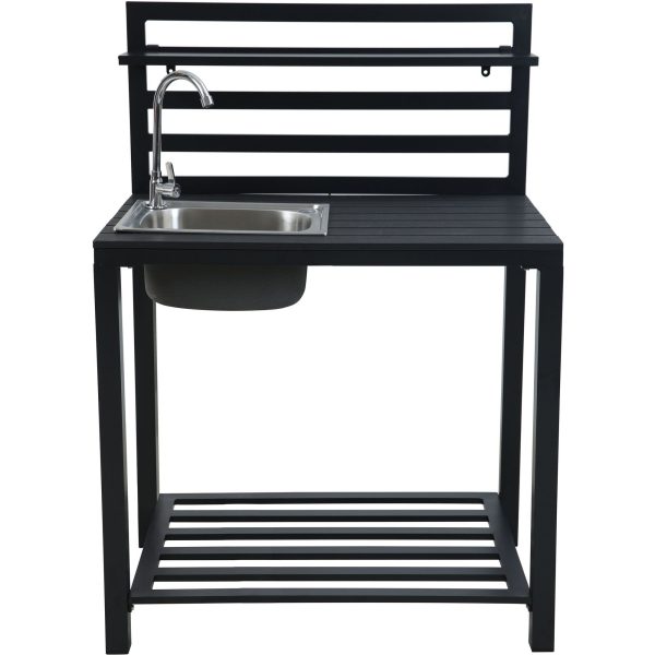 Udekøkken modul med vask 90 x 60 cm